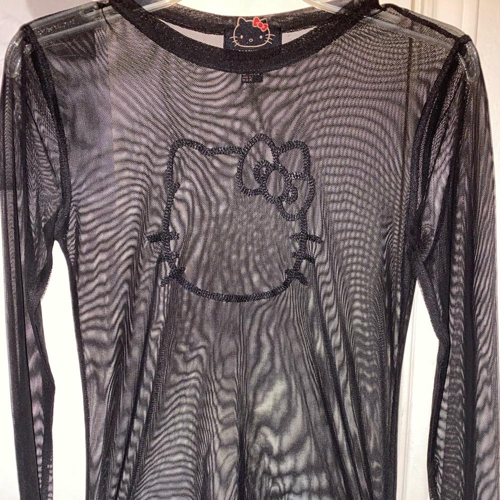 Hello Kitty Mesh Top
